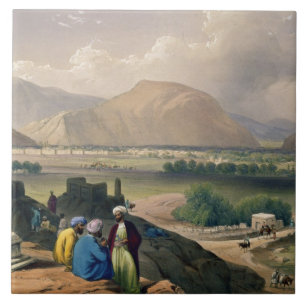 Caubul, from a Burying Ground on the Mountain Ridg Tile