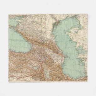 Caucasia 7374, Caspian Sea Fleece Blanket