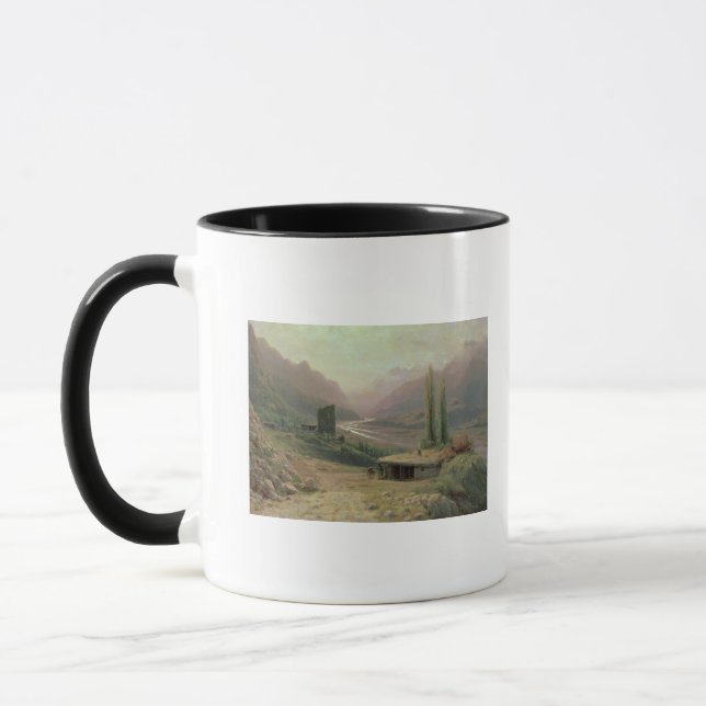 Caucasian Canyon, 1893 Mug (Left)