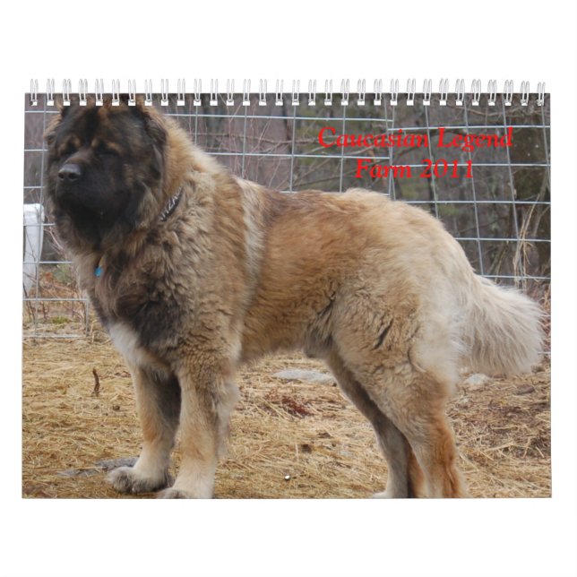 Caucasian Legend Farm Calendar (Cover)