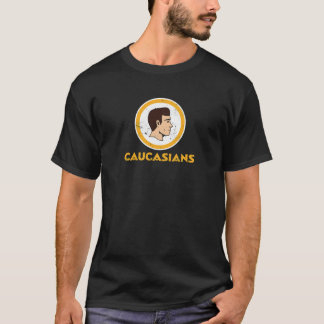 Caucasians Football T-Shirt