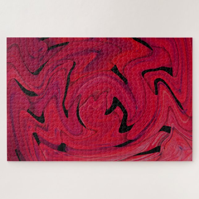 Cauchemar rose - puzzle (Horizontal)