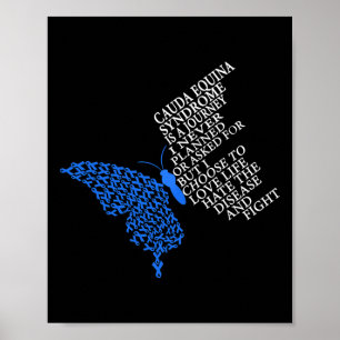 Cauda Equina Syndrome Warrior  Poster