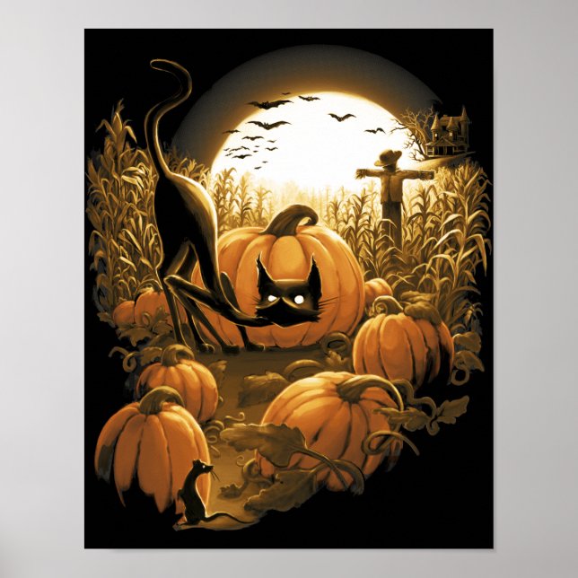 Caught in a Spooky Patch Poster (Front)