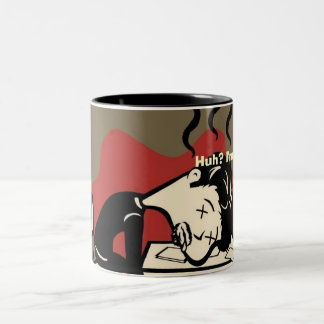 Caught Sleeping Two-Tone Coffee Mug