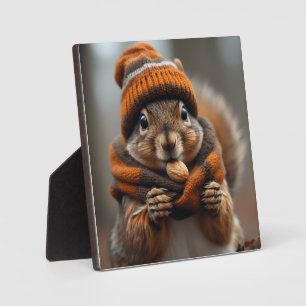 Caught snacking again - Squirrel Ai image Plaque