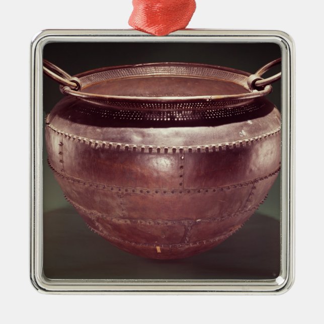 Cauldron, from Castlederg, County Tyrone Metal Ornament (Front)