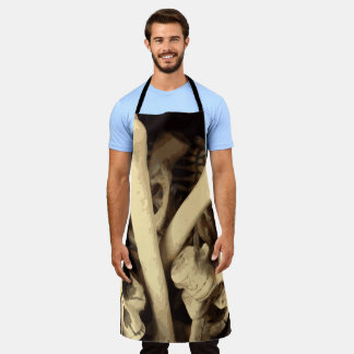 Cauldron of bones. apron