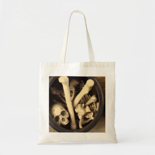 Cauldron of bones. tote bag