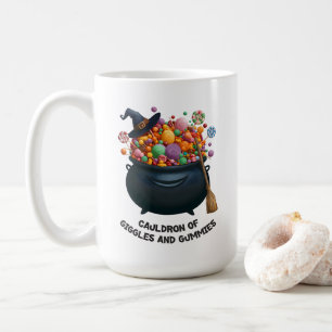 Cauldron Of Giggles And Gummies Coffee Mug