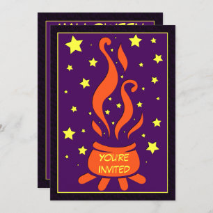 Cauldron Party Invitation