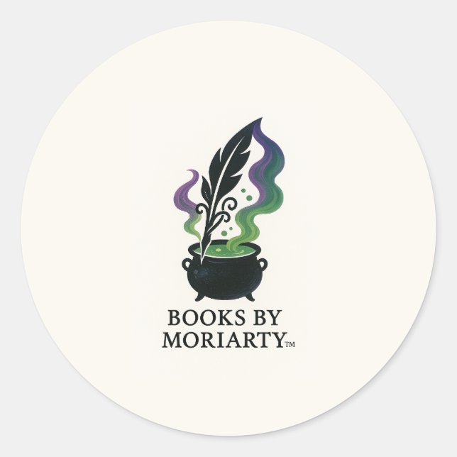 Cauldron Sticker! Classic Round Sticker (Front)