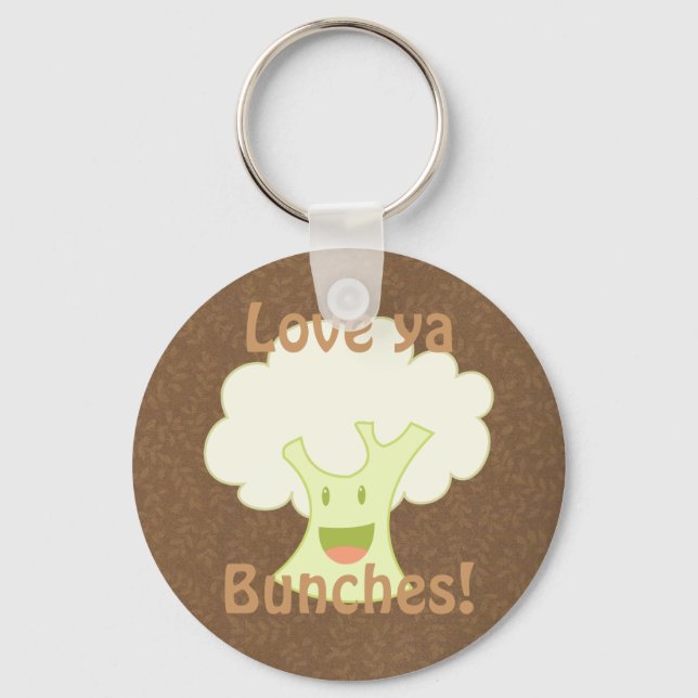 Cauliflower Bunch Keychain (Front)
