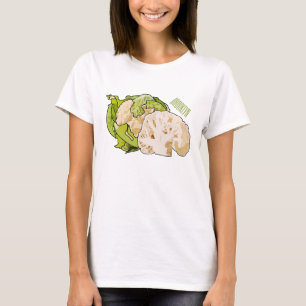 Cauliflower cartoon illustration T-Shirt
