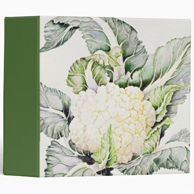 Cauliflower Study 1993 Binder (Front/Spine)