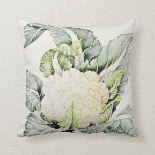Cauliflower Study 1993 Throw Pillow