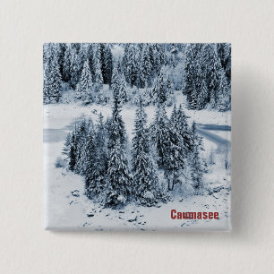 Caumasee 2 Inch Square Button