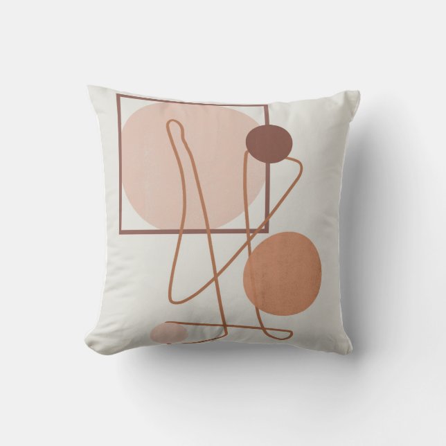 Causal  throw pillow (Front)