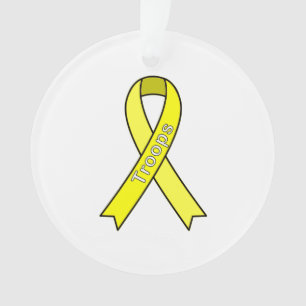 Cause de l'ornement des troupes de ruban