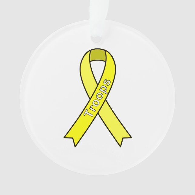 Cause de l'ornement des troupes de ruban (devant)