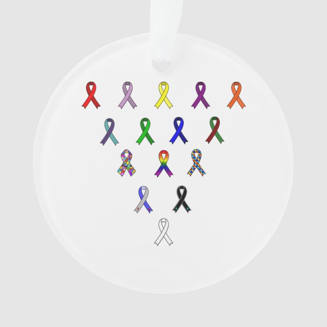 Cause Ruban 15 Causes Ornament (devant)