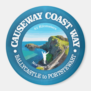 Causeway Coast Way (rd) Magnet