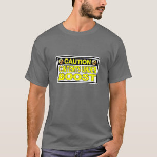 Caution: BOOST - T-Shirt Dark Grey