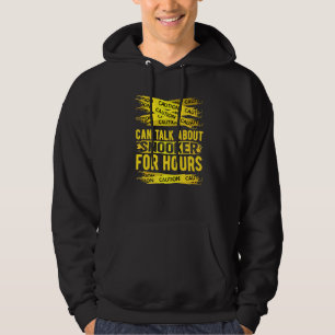Caution Can Talk About Snooker For Hours   Hoodie