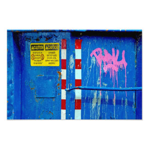 CAUTION! Do Not Play In Colour. Photo Print