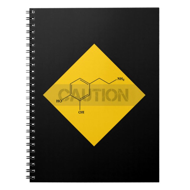 Caution: Dopamine Notebook (Front)