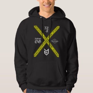 Caution Hooded Sweatshirt