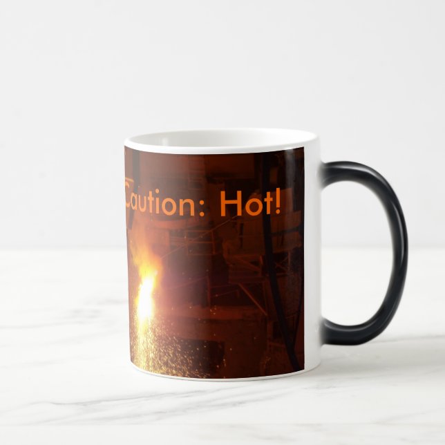 Caution: Hot! Magic Mug (Right)