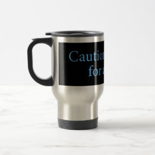 Caution I Brake For Aliens Travel Mug