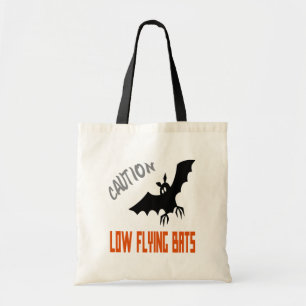 Caution Low Flying Bats Tote-Bag Tote Bag