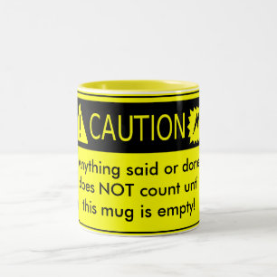 Caution Mug