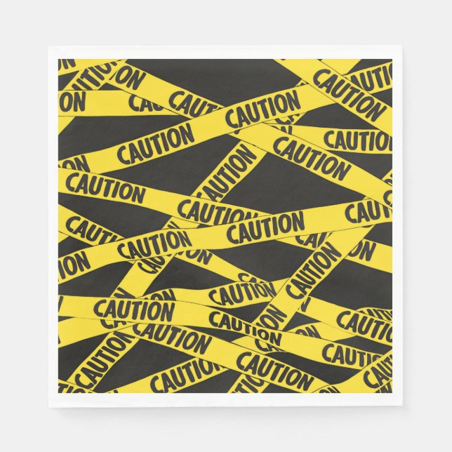 Caution Napkin (Front)