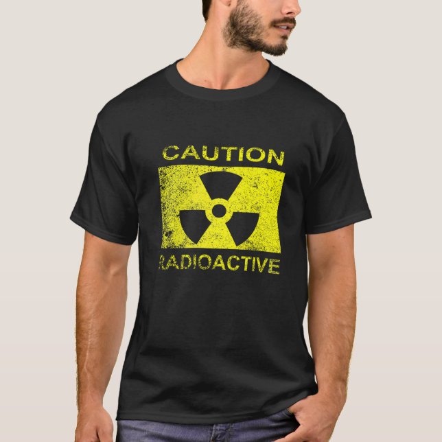 CAUTION RADIOACTIVE Premium T-Shirt (Front)