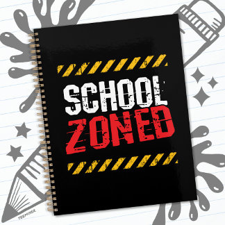 Caution School Zoned Traffic School Crossing Guard Planner
