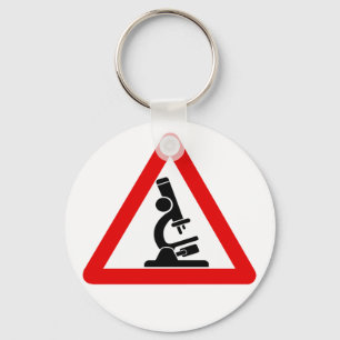 Caution: SCIENCE! Keychain