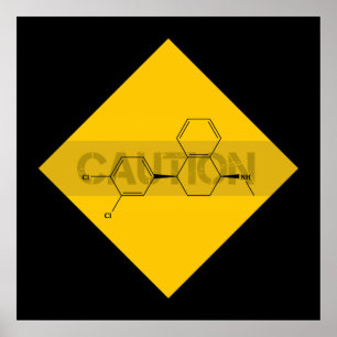Caution: Sertraline Poster