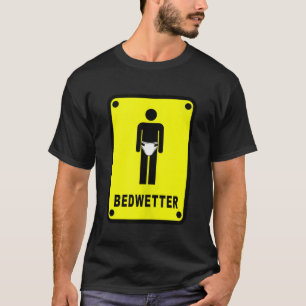 Caution Sign BEDWETTER Tank Top