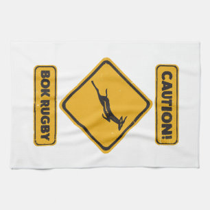 Caution - SpringBoks Crossing Kitchen Towel