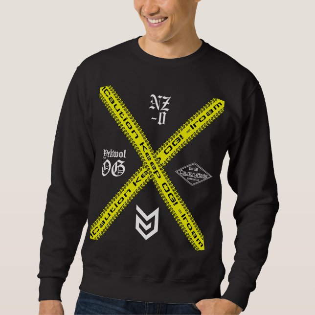 Caution Sweatshirt (Front)