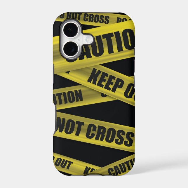 Caution Tape iPhone 5 Case (Back)