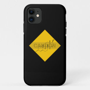 Caution: Testosterone iPhone 11 Case