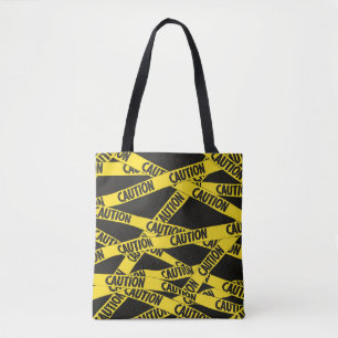 Caution Tote Bag
