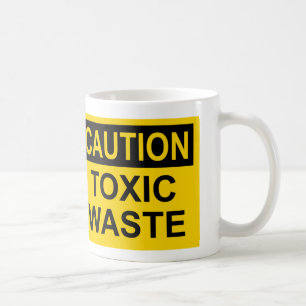 Caution Toxic Waste Coffee Mug