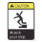 Caution Watch Your Step Poster