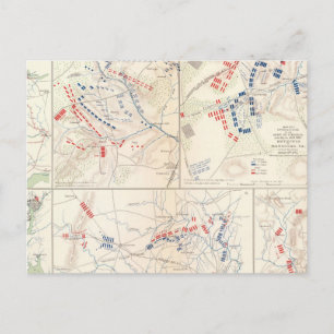 Cav Brigade, Cedar Mtn, Manassas, Bull Run Postcard