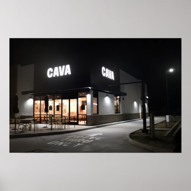 Cava Night Shot Poster (Front)